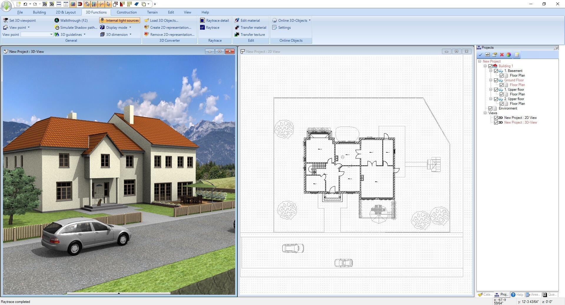 Screen Shot image 3 Ashampoo Home Design 8 Activation مفتاح (مدى الحياة / 1 بي سي)