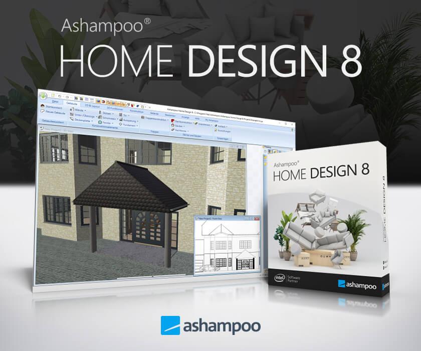 Screen Shot image 0 Ashampoo Home Design 8 Activation مفتاح (مدى الحياة / 1 بي سي)
