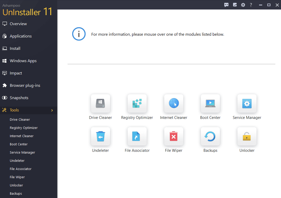 Screen Shot image 4 Ashampoo UnInstaller 11 Activation مفتاح