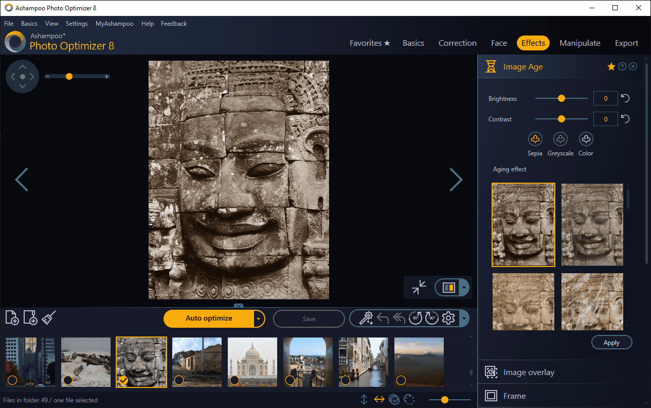 Screen Shot image 4 Ashampoo Photo Optimizer 8 Activation مفتاح (مدى الحياة / 1 بي سي)