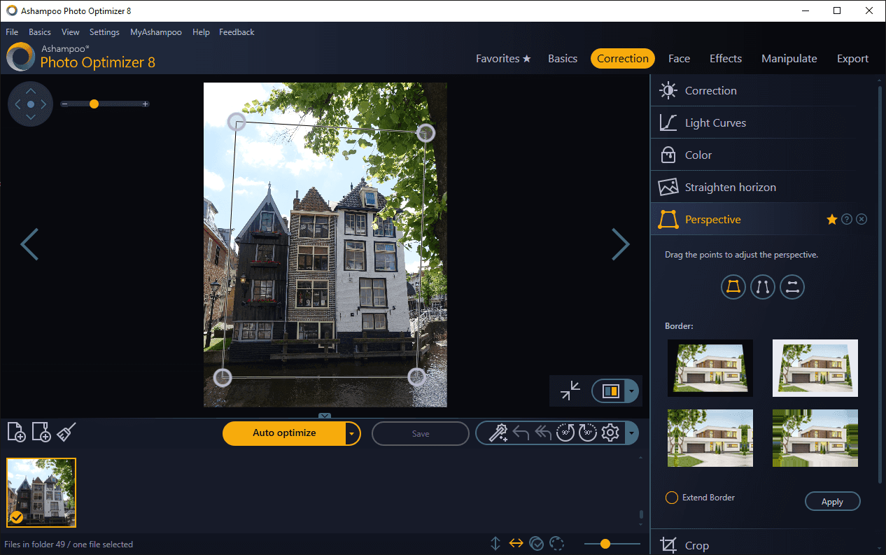 Screen Shot image 3 Ashampoo Photo Optimizer 8 Activation مفتاح (مدى الحياة / 1 بي سي)