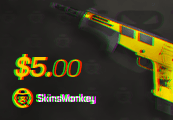 SkinsMonkey 5 USD هدية بطاقة