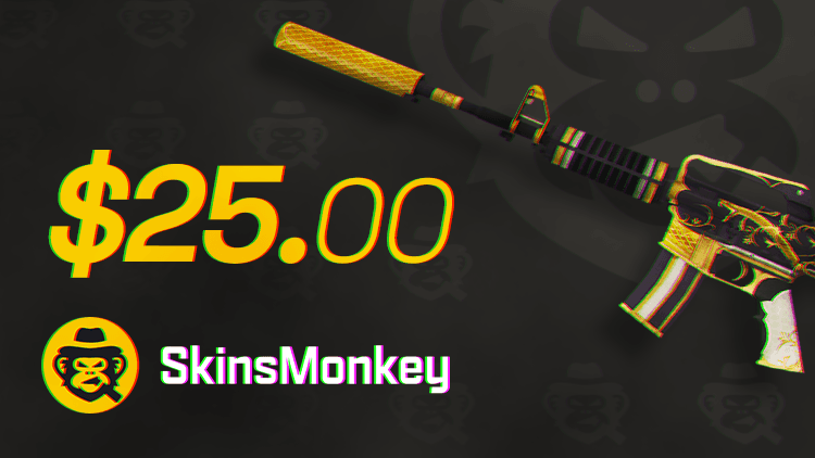 SkinsMonkey 25 USD هدية بطاقة
