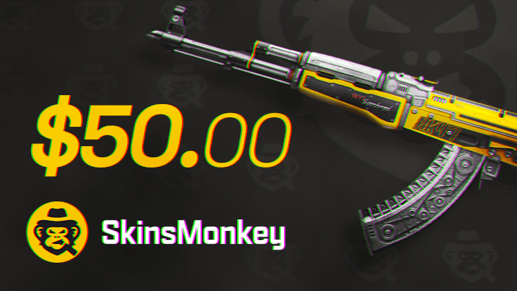 Screen Shot image 0 SkinsMonkey 50 USD هدية بطاقة