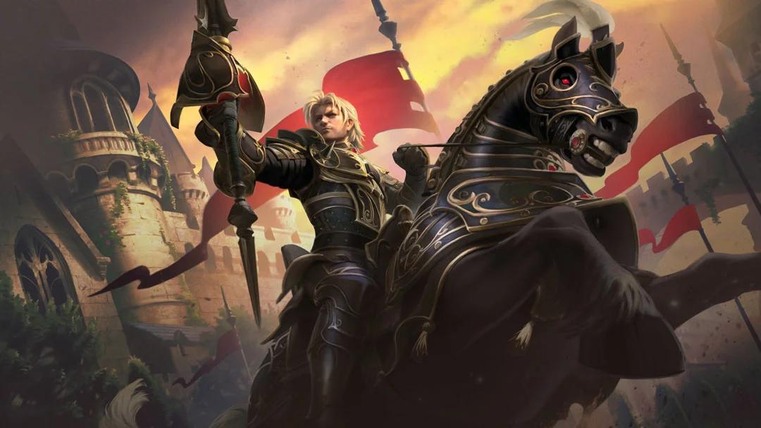Screen Shot image 1 SMITE - Ebon Knight Lancelot Skin كود رقمي