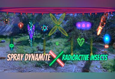 Spray Dynamite X Radioactive Insects بي سي ستيم كود رقمي