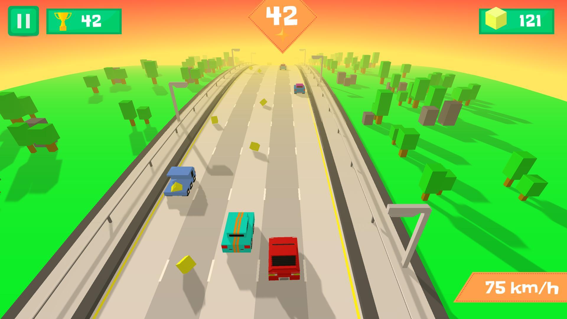Screen Shot image 4 Pixel Traffic: Highway Racing ستيم كود رقمي
