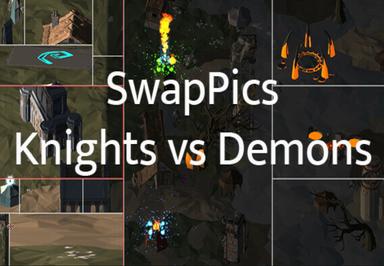 SwapPics: Knights Vs Demons بي سي ستيم كود رقمي