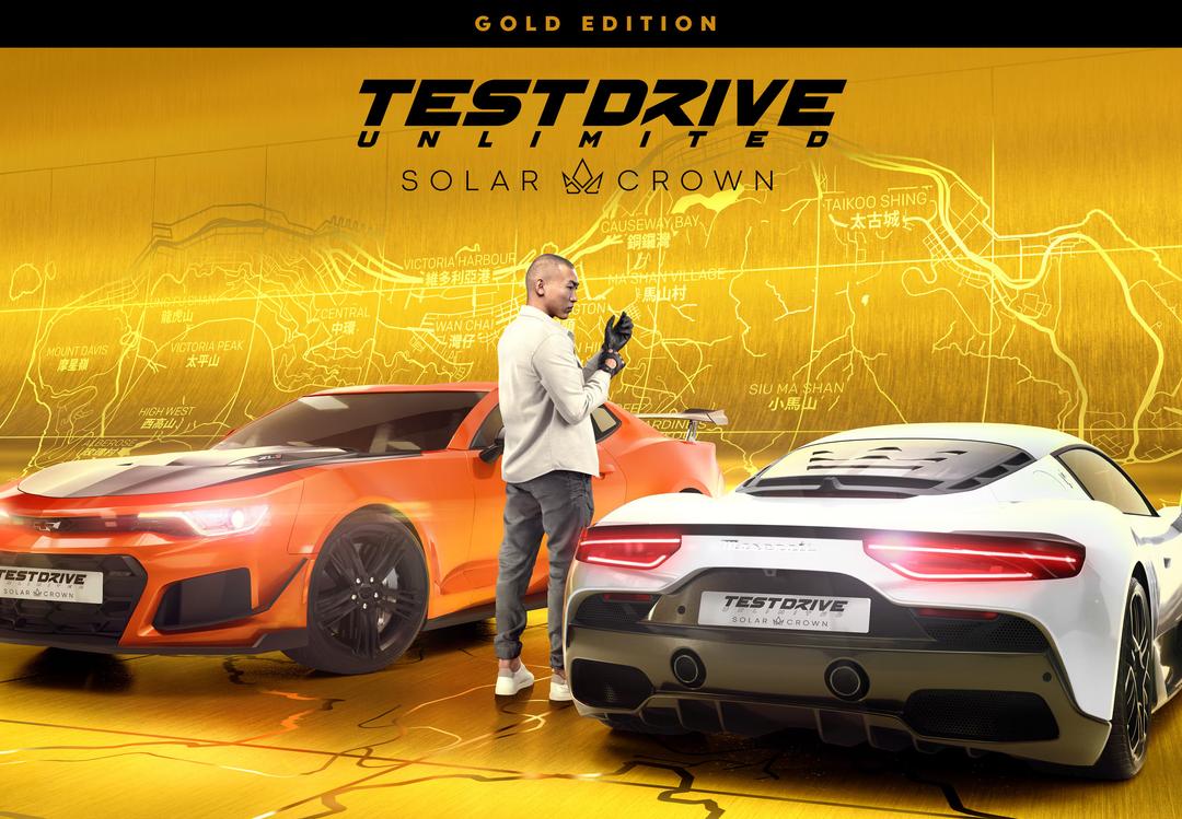 Test Drive Unlimited Solar Crown اصدار النسخة الذهبية امريكي إكس بوكس سيريس X|S كود رقمي