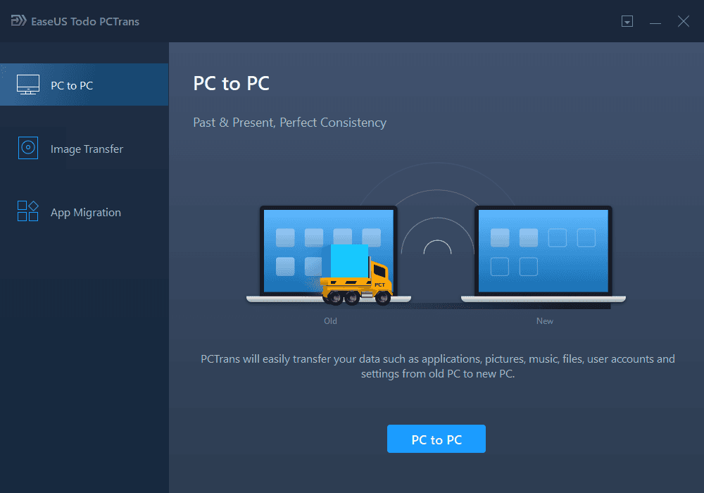 Screen Shot image 2 EaseUS Todo PCTrans Professional مفتاح (1 سنه / 1 بي سي)