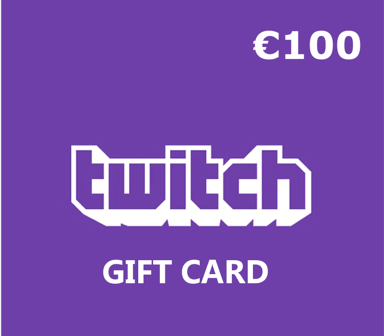 Twitch €100 Gift Card SK