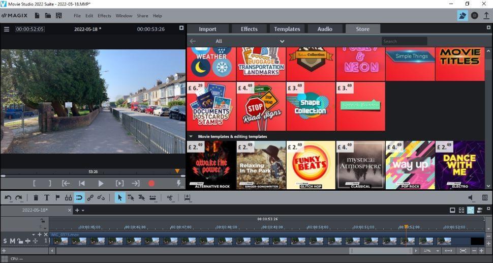 Screen Shot image 0 MAGIX Movie Studio 2022 كود رقمي