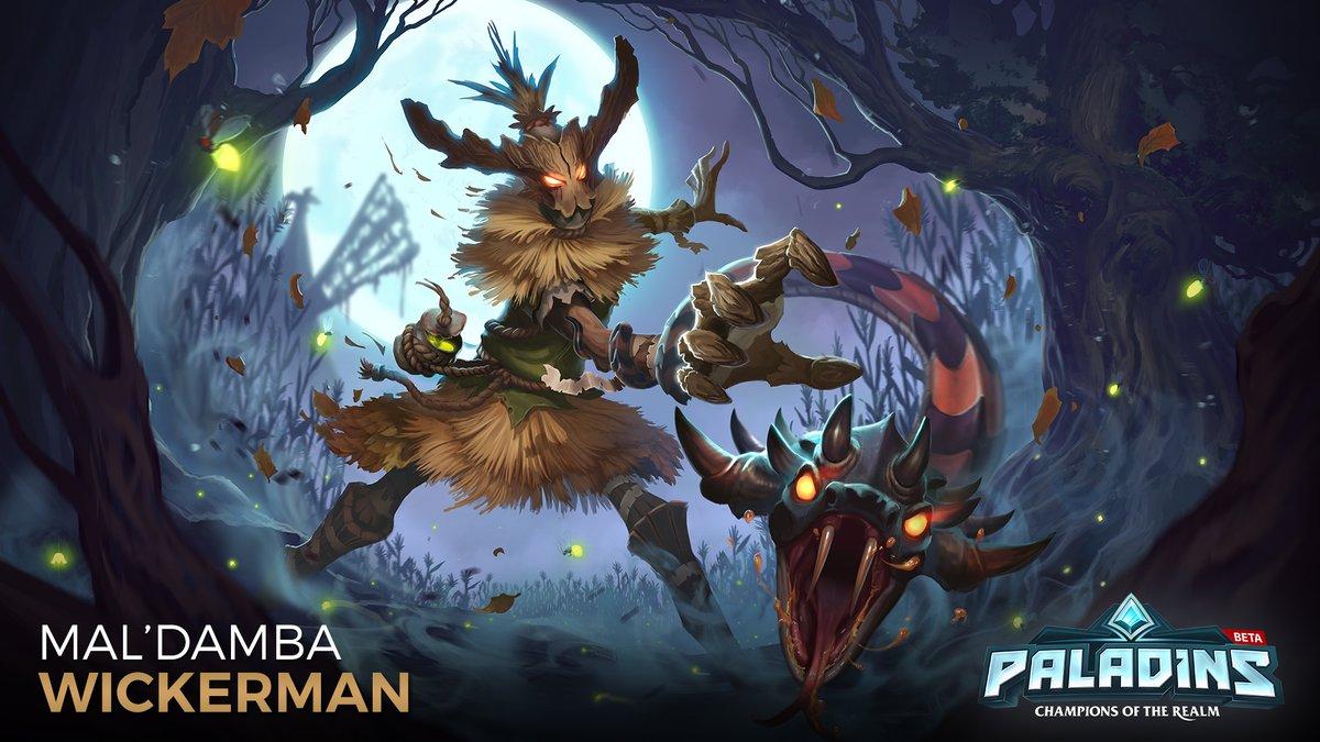 Screen Shot image 0 Paladins - Wickerman Mal'Damba Skin Digital Download كود رقمي