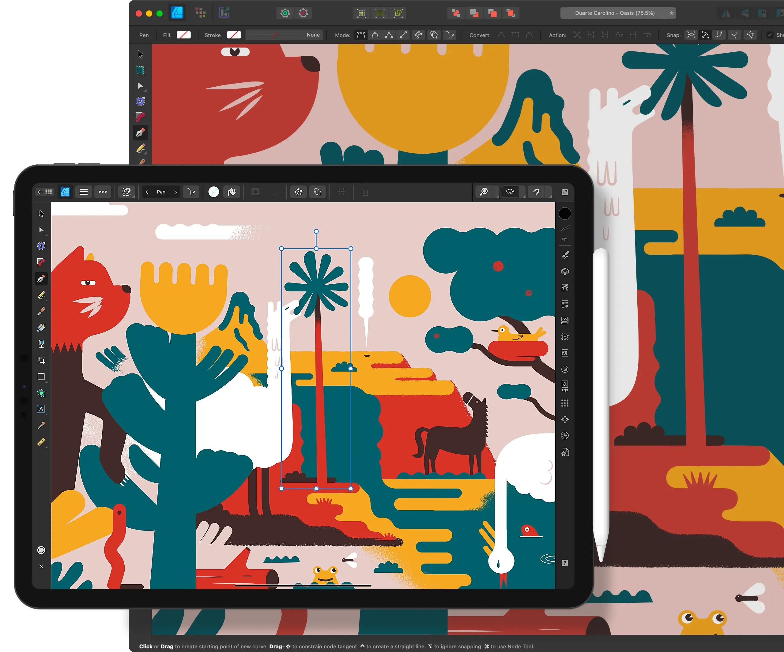Screen Shot image 2 Affinity Designer 1.10.6 كود رقمي (مدى الحياة / Unlimited اجهزة)