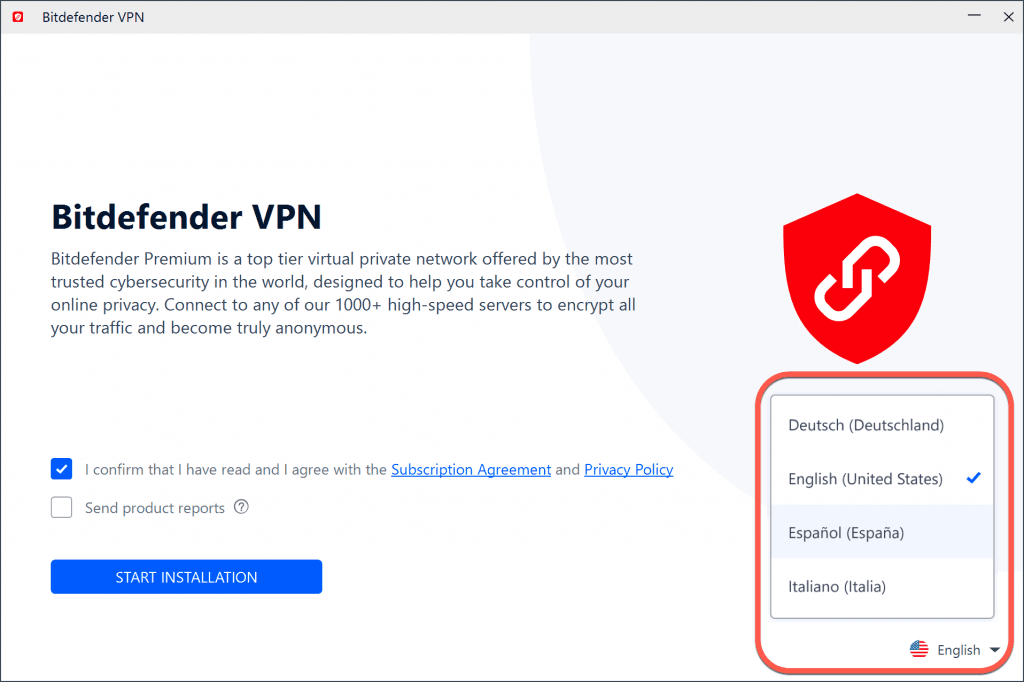 Screen Shot image 3 Bitdefender Total Security 2022 + بريميوم VPN مفتاح (1 سنه / 10 اجهزة)
