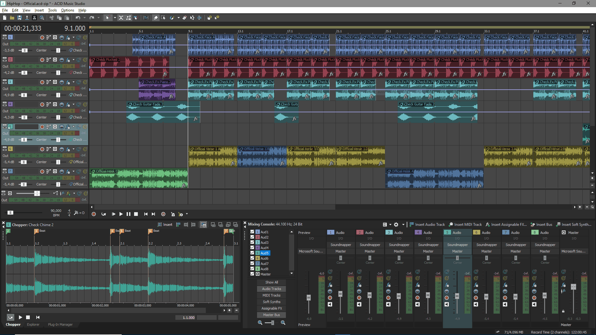 Screen Shot image 1 MAGIX ACID Music Studio 11 كود رقمي