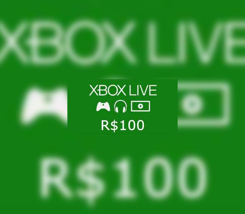 XBOX Live BRL 100 Prepaid Card BR