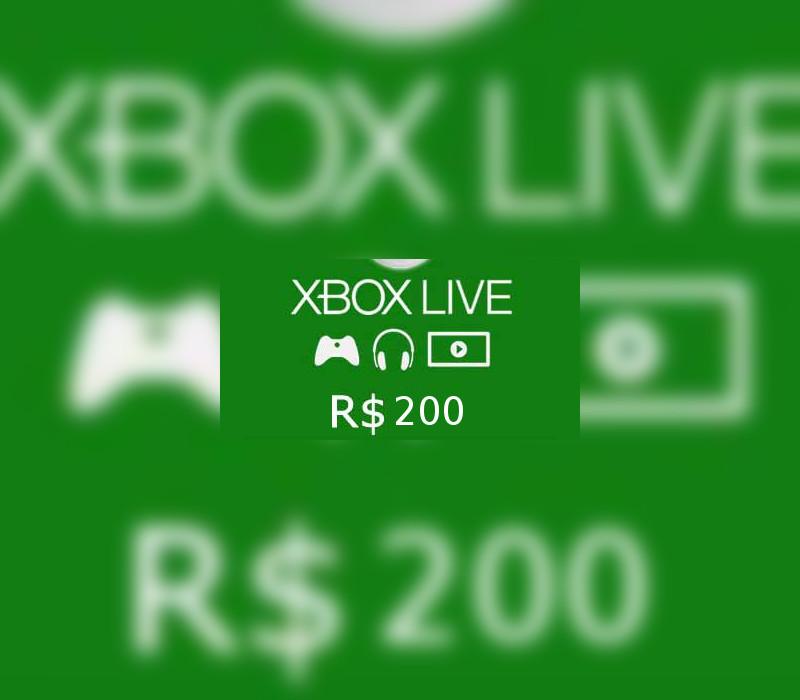 إكس بوكس Live BRL 200 Prepaid بطاقة برازيلي
