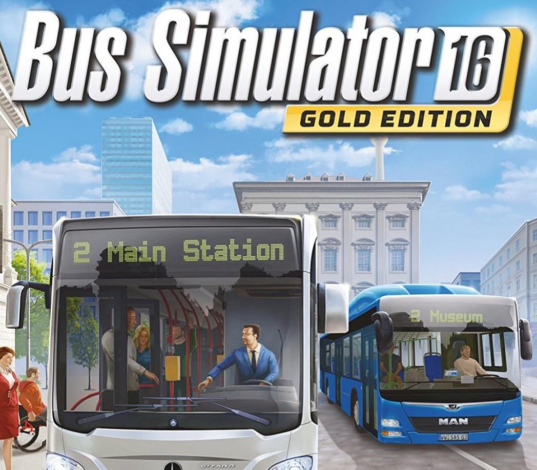 Bus Simulator 16 اصدار النسخة الذهبية اوروبي ستيم كود رقمي