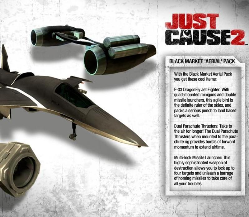 Just Cause 2 - Black Market Aerial Pack DLC ستيم هدية