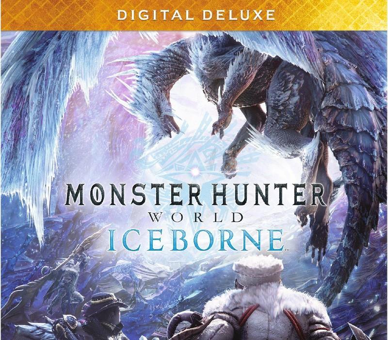 Monster Hunter World: Iceborne اصدار نسخة الديلوكس اوروبي بي سي ستيم كود رقمي