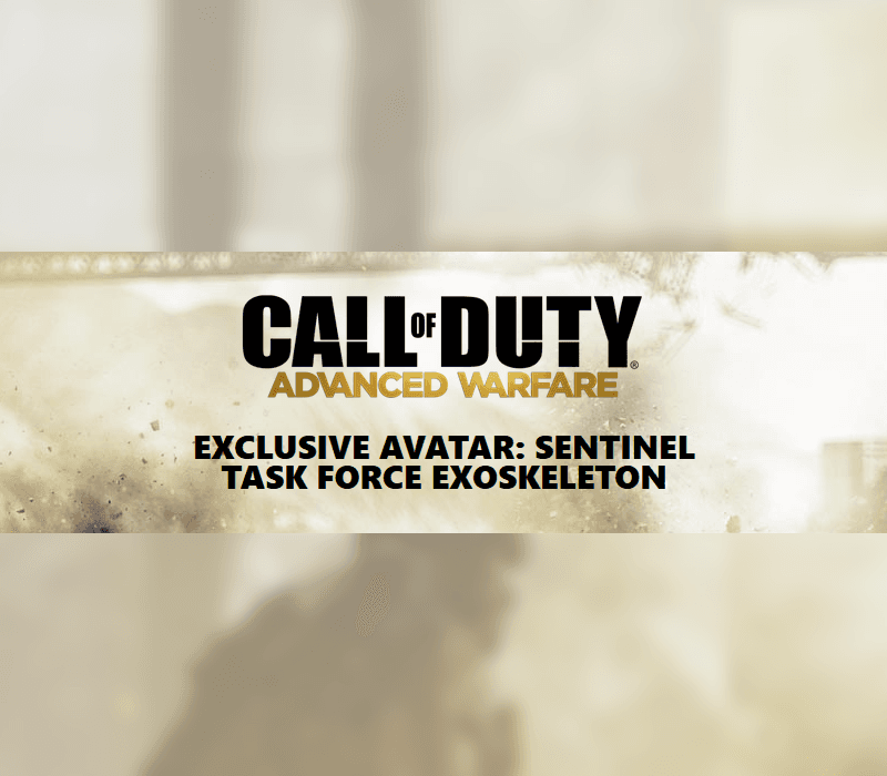 Call Of Duty: Advanced Warfare - Sentinel Task Force Exoskeleton DLC اوروبي اكسبوكس 1 كود رقمي