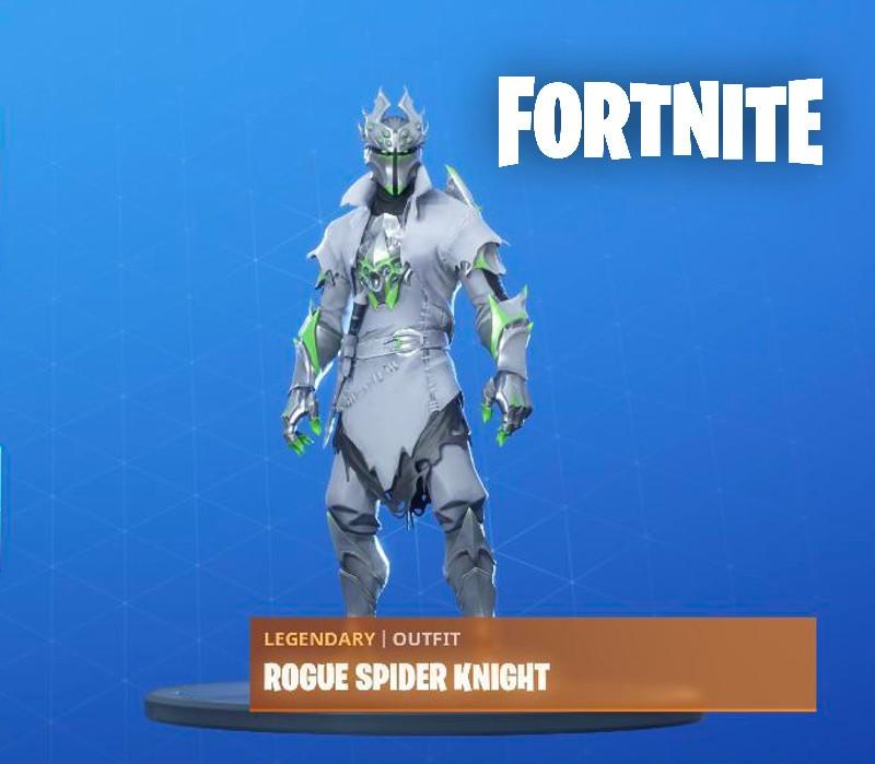Fortnite - Legendary Rogue Spider Knight Outfit + 2000 V-Bucks اوروبي اكسبوكس 1 كود رقمي