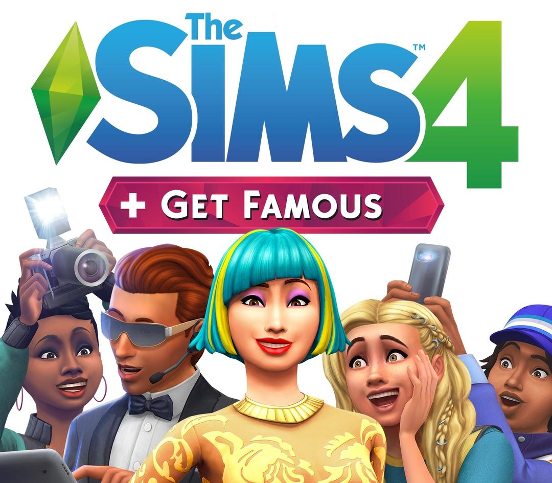 The Sims 4 + Get Famous DLC Bundle PC EA App CD Key