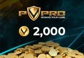 PvPRO 2 EUR هدية بطاقة