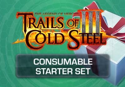 The Legend Of Heroes: Trails Of Cold Steel III - Consumable Starter Set DLC ستيم كود رقمي
