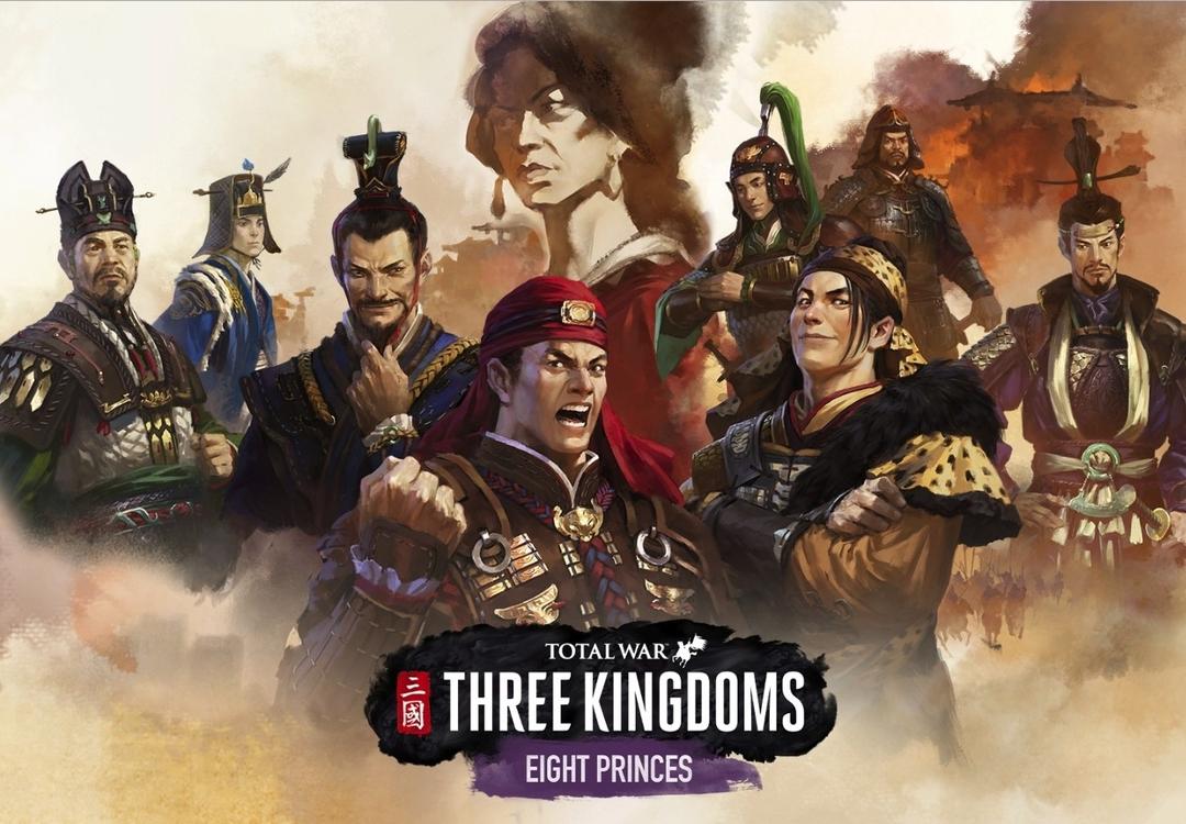 Total War: THREE KINGDOMS - Eight Princes DLC اوروبي ستيم كود رقمي
