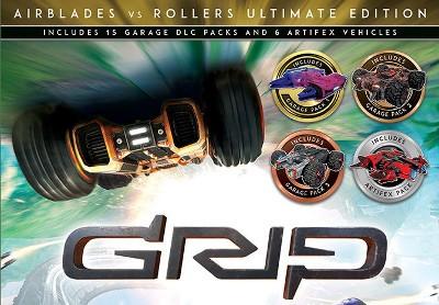 GRIP: Combat Racing Airblades Vs Rollers اولتمت اصدار اوروبي بي سي ستيم كود رقمي
