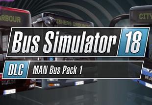 Bus Simulator 18 - MAN Bus Pack 1 DLC بي سي ستيم كود رقمي