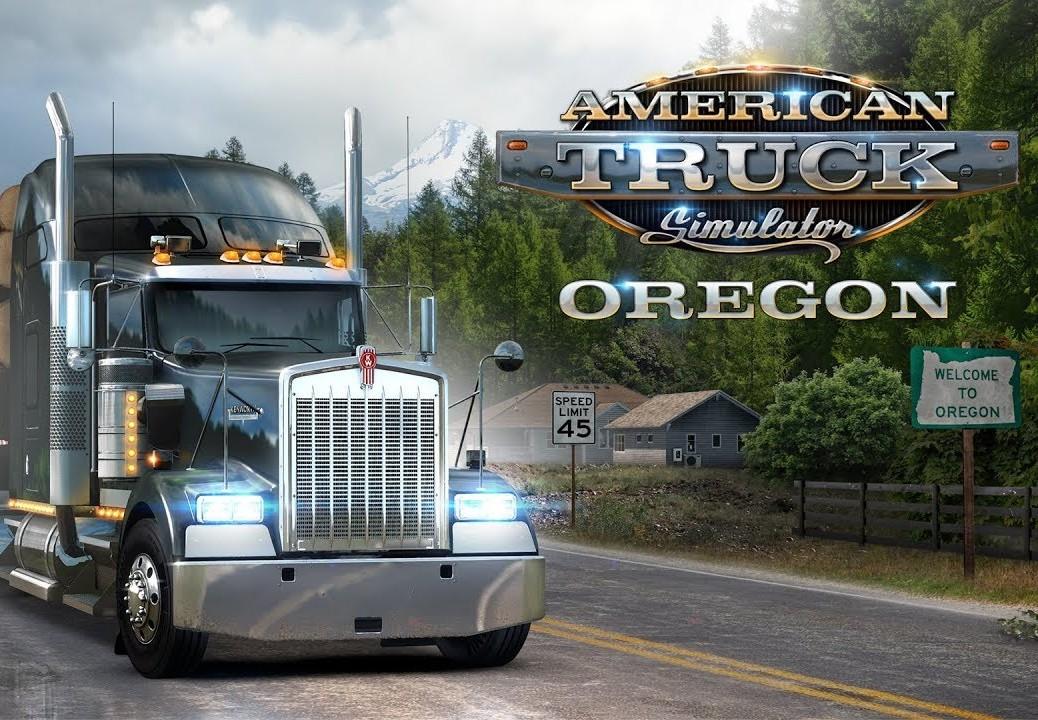 American Truck Simulator - Oregon اوروبي رابط هديه ستيم