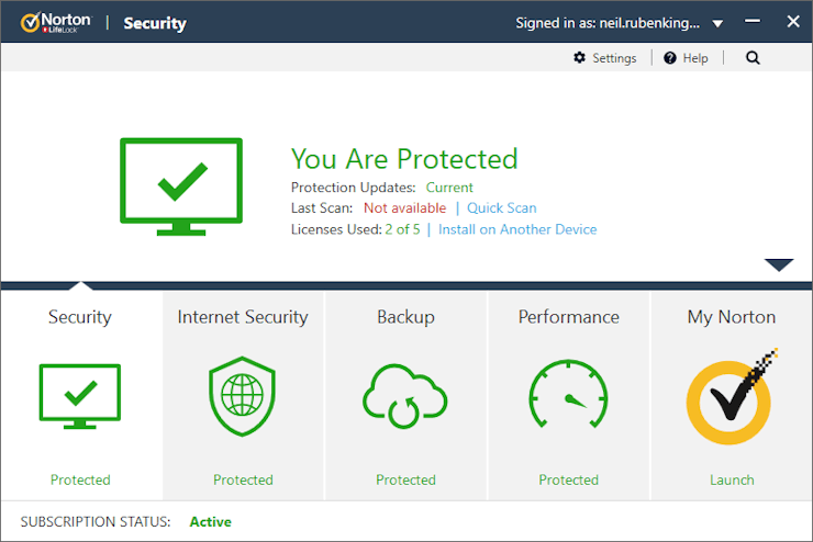 Norton 360 ديلوكس اوروبي مفتاح (1 سنه / 5 اجهزة)