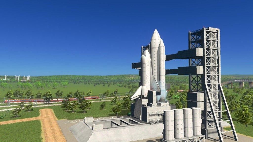 Cities: Skylines - Content Creator Pack: High-Tech Buildings DLC امريكي ستيم كود رقمي