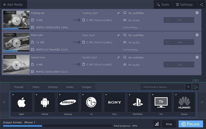 Movavi Video Editor بلس ماك ابل 20 مفتاح (مدى الحياة / 1 ماك ابل)