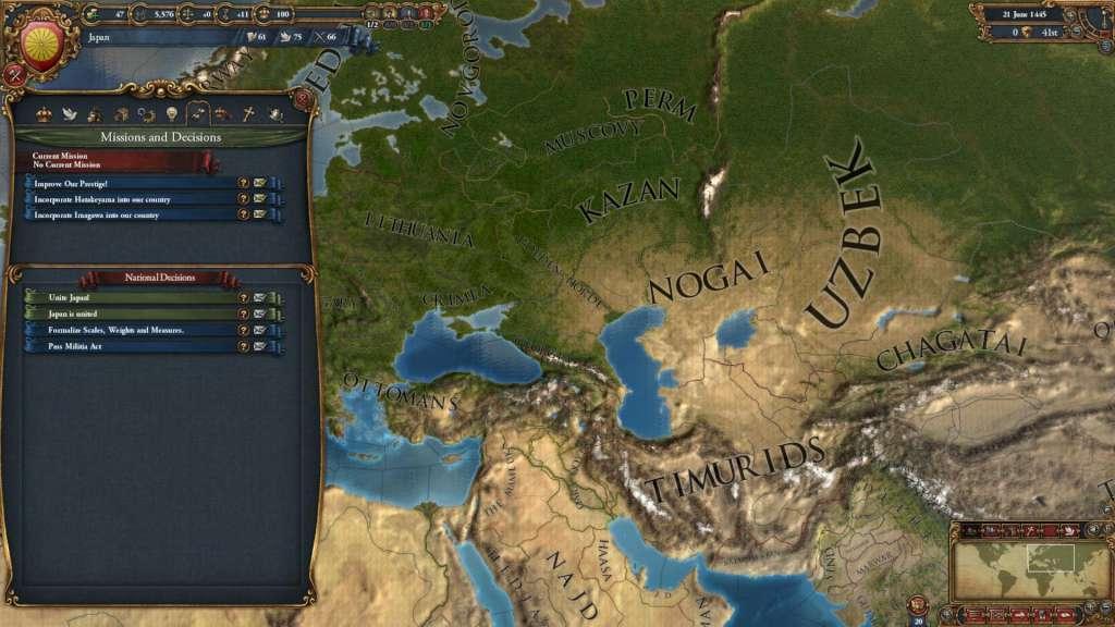 Europa Universalis IV - Call-To-Arms Pack DLC بي سي ستيم كود رقمي