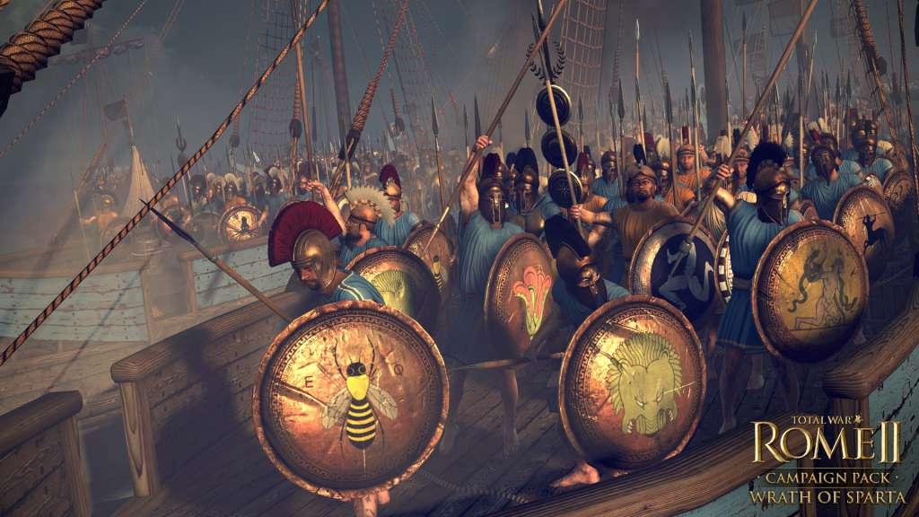 Total War: ROME II - Wrath Of Sparta DLC بي سي ستيم كود رقمي