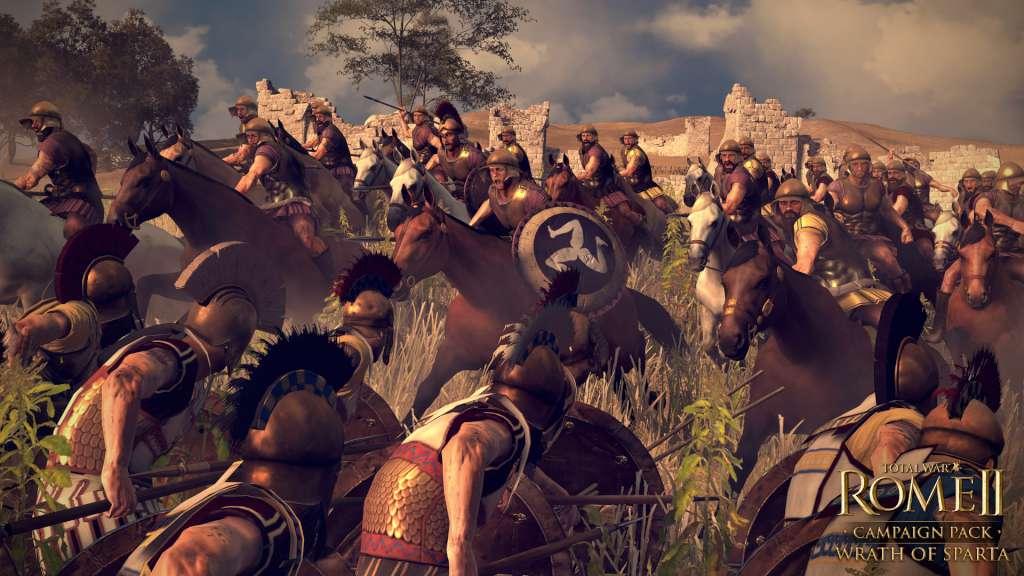 Total War: ROME II - Wrath Of Sparta DLC بي سي ستيم كود رقمي