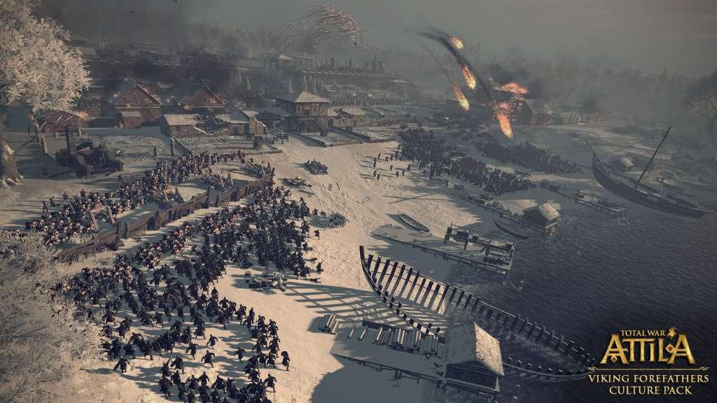 Total War: ATTILA - Viking Forefathers Culture Pack DLC بي سي ستيم كود رقمي