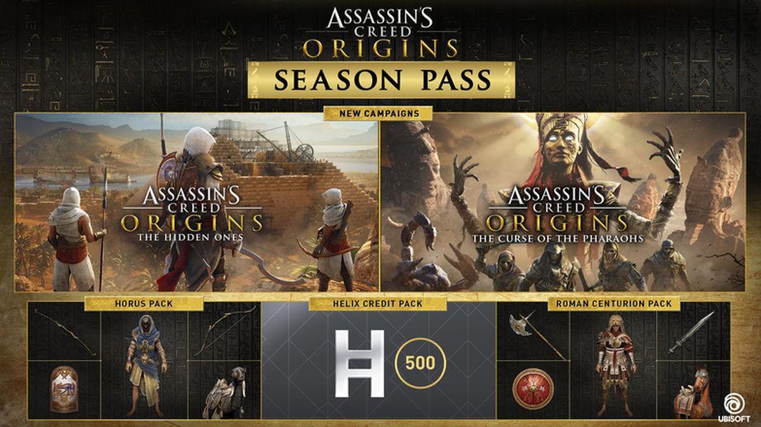 Assassin'S Creed: Origins - Season Pass امريكي يوبيسوفت كونكت كود رقمي