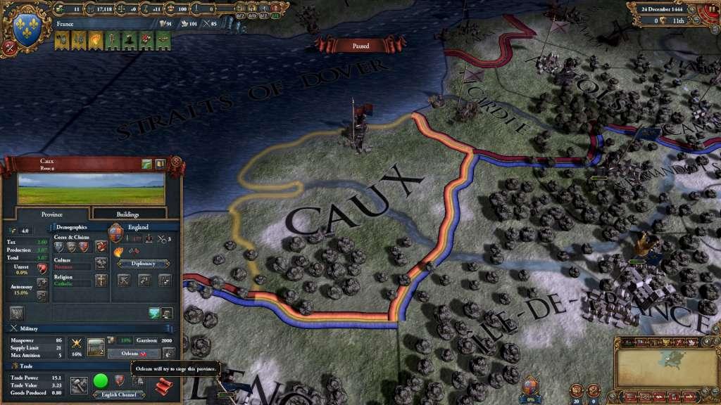 Europa Universalis IV - Songs Of War Music Pack DLC بي سي ستيم كود رقمي