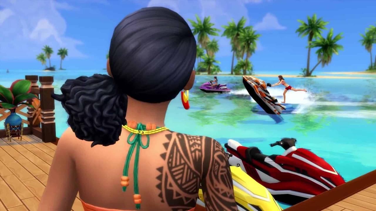 The Sims 4 - Island Living DLC اوروبي اكسبوكس 1 / إكس بوكس سيريس X|S كود رقمي