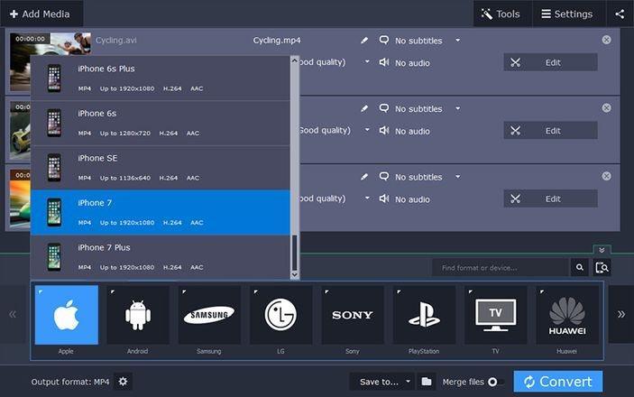 Movavi Video Editor بلس ماك ابل 20 مفتاح (مدى الحياة / 1 ماك ابل)