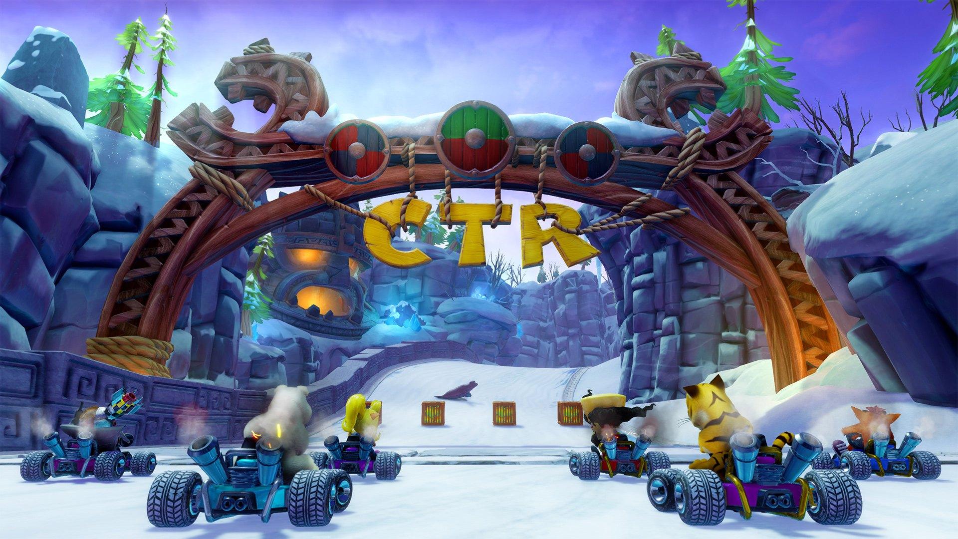 Crash Team Racing Nitro-Fueled امريكي اكسبوكس 1 كود رقمي