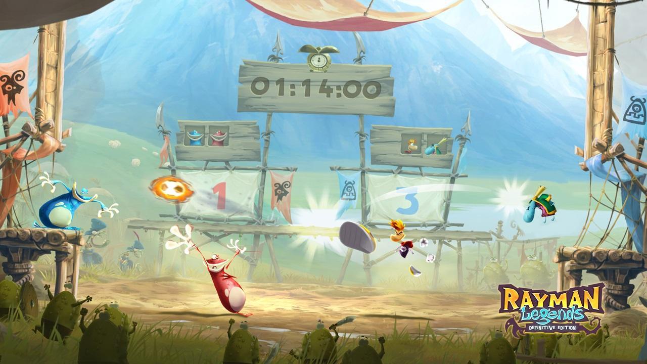 Rayman Legends Definitive اصدار اوروبي نينتندو سويتش كود رقمي