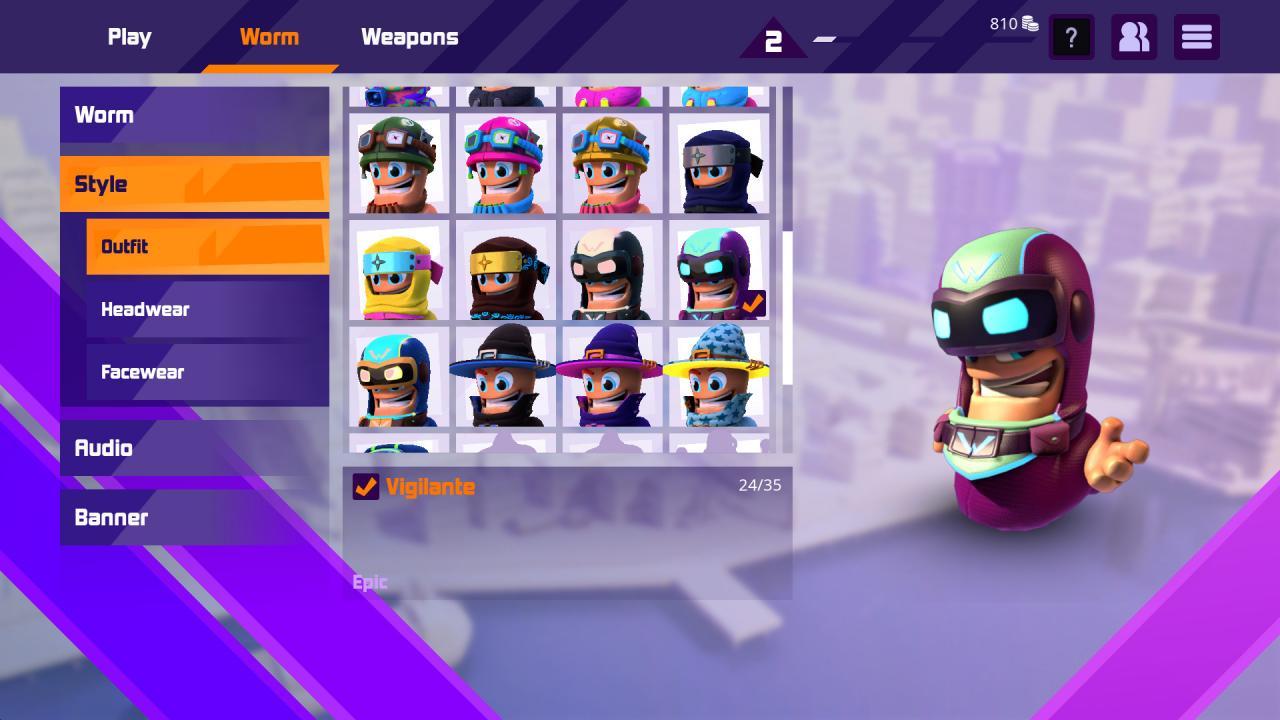 Worms Rumble - Action All-Stars Pack DLC اوروبي بلايستيشن 4 كود رقمي