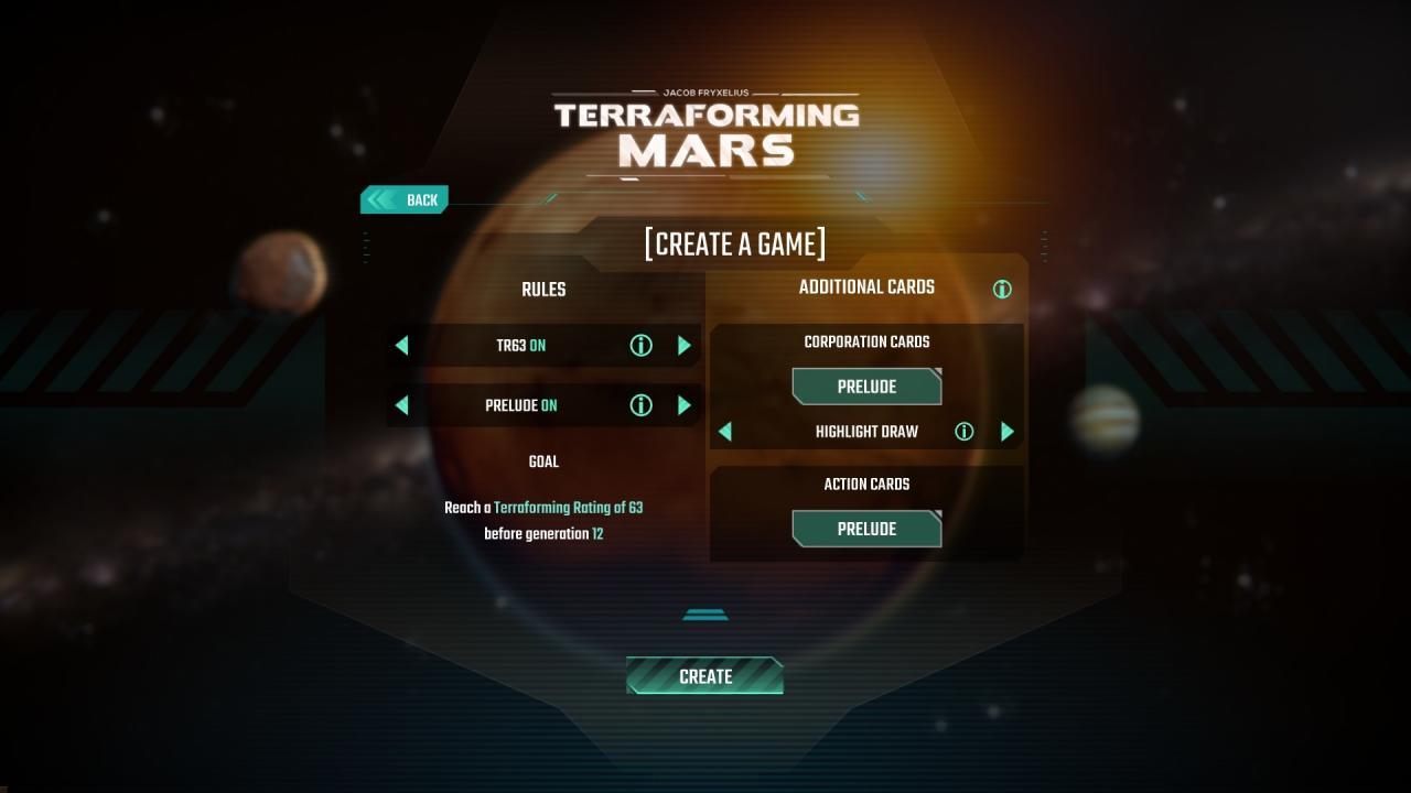 Terraforming Mars - Prelude DLC اوروبي V2 رابط هديه ستيم