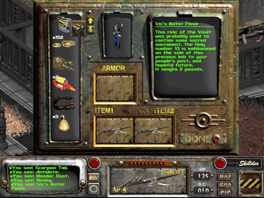 Fallout 2: A Post Nuclear Role Playing Game RU ستيم كود رقمي